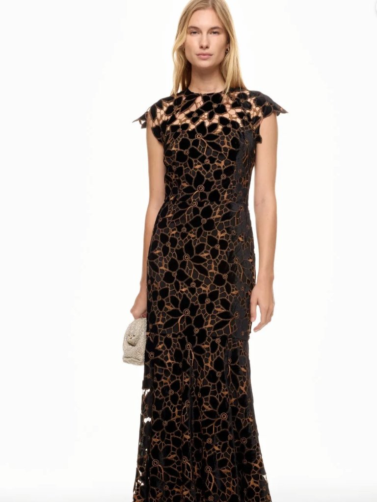 Shoshanna Black Carlotta Dress Size 6 Msrp $670